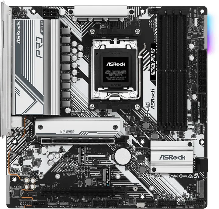 Pllakë amë ASRock B650M Pro RS - AMD B650 - 1