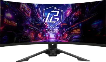 Monitor ASROCK LCD PG34QRT2B, 34", WQHD, 180Hz, i zi