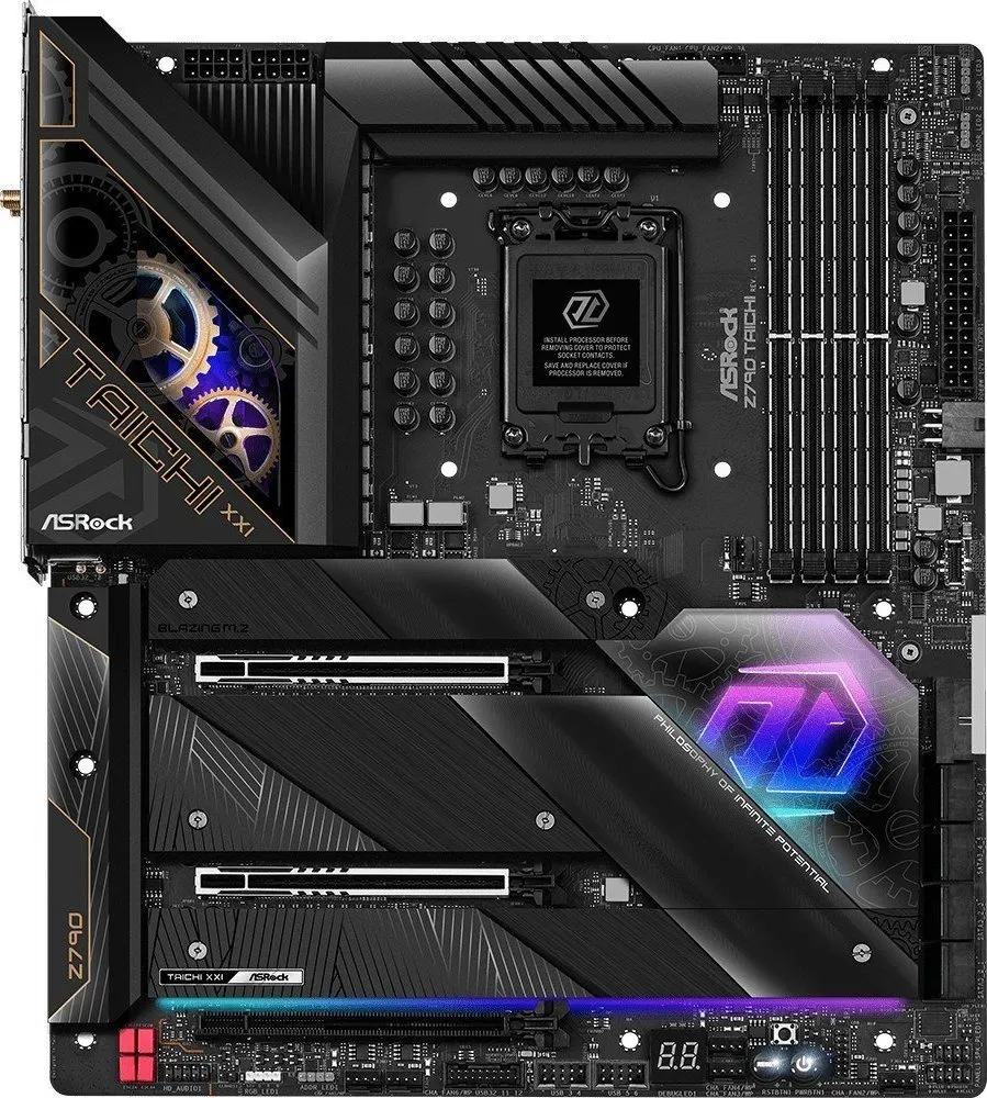 Pllakë amë ASRock Z790 TAICHI, 128GB - 1