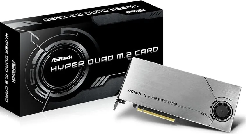 Përshtatës për SDD ASRock Controller HYPER QUAD M.2 - 1