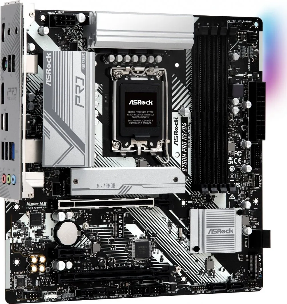 Pllakë amë ASRock B760M PRO RS - 3