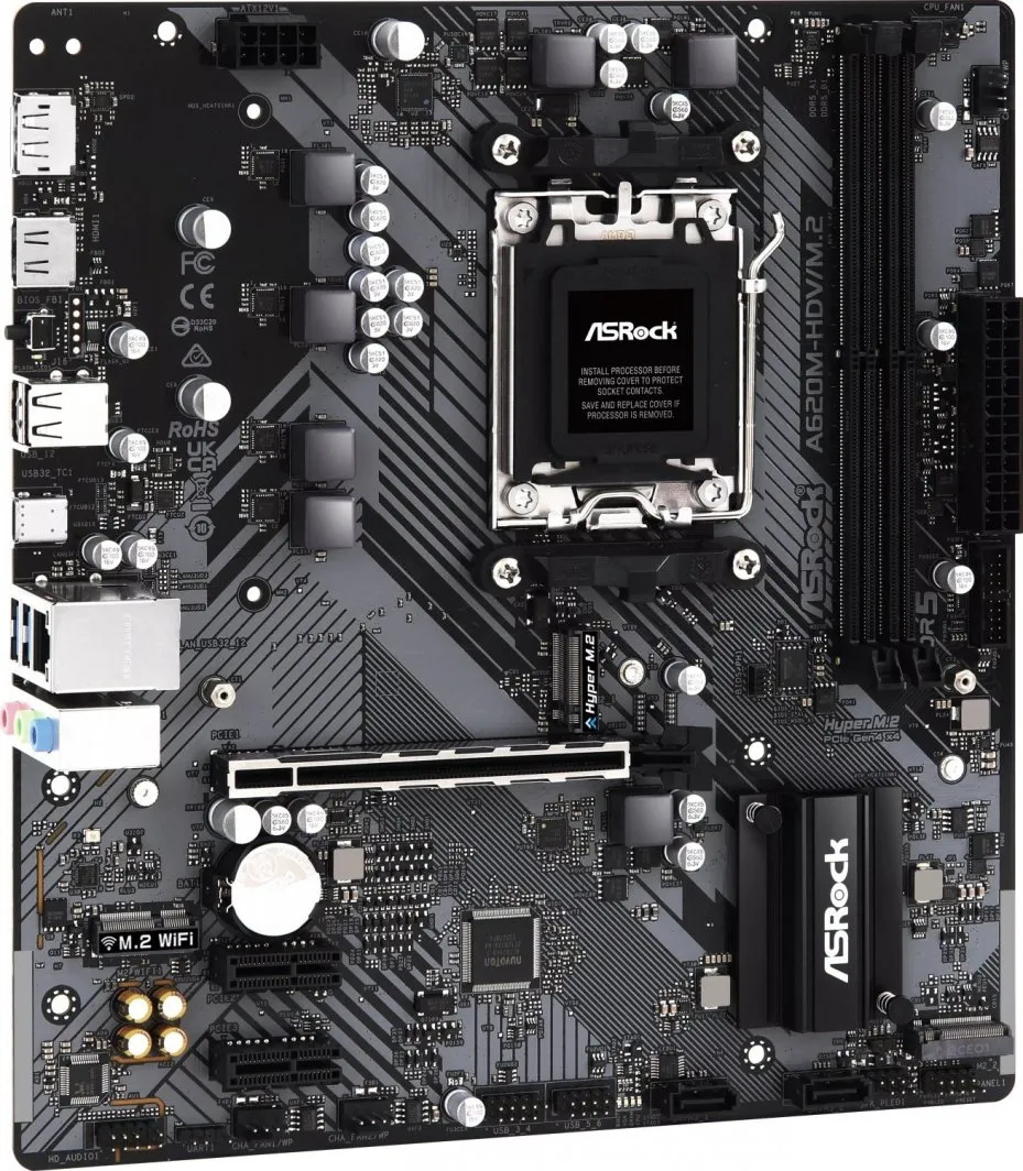 Pllakë amë ASRock A620M-HDV/M.2+ - 4