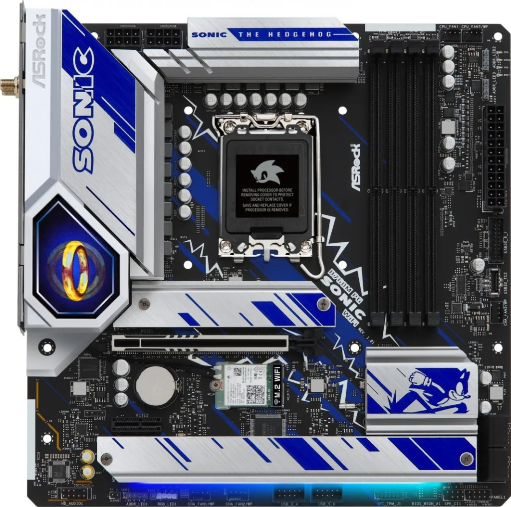 Pllakë Amë ASRock B760M PG SONIC WiFi - 2