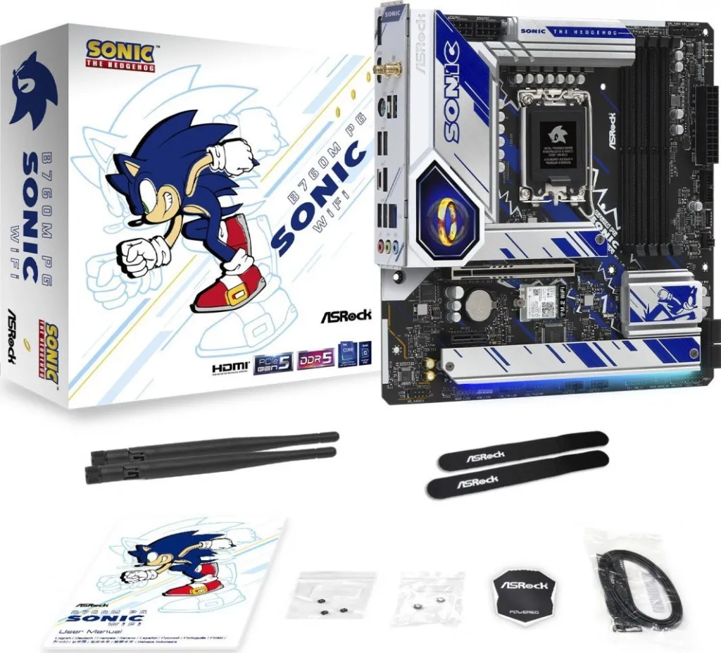 Pllakë Amë ASRock B760M PG SONIC WiFi - 7