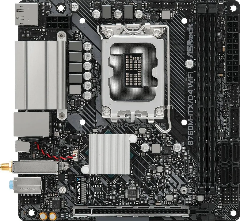 Pllakë amë ASRock B760M-ITX/D4 WIFI - 3