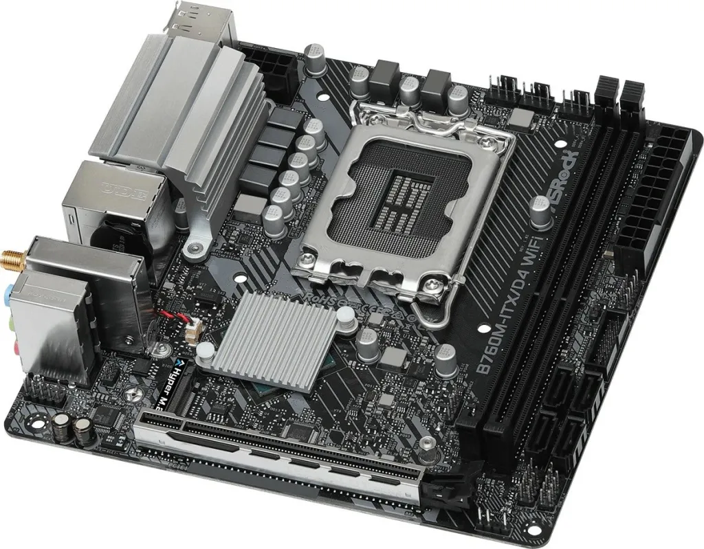 Pllakë amë ASRock B760M-ITX/D4 WIFI - 4