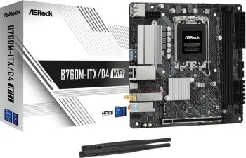 Pllakë amë ASRock B760M-ITX/D4 WIFI