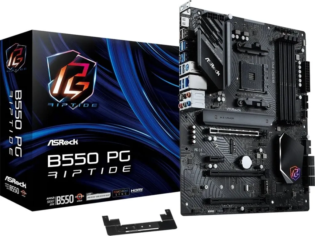 Pllakë Amë ASRock B550 PG RIPTIDE - 4