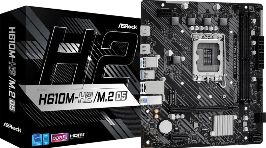Pllakë amë ASRock H610M-H2/M.2 D5 - 1