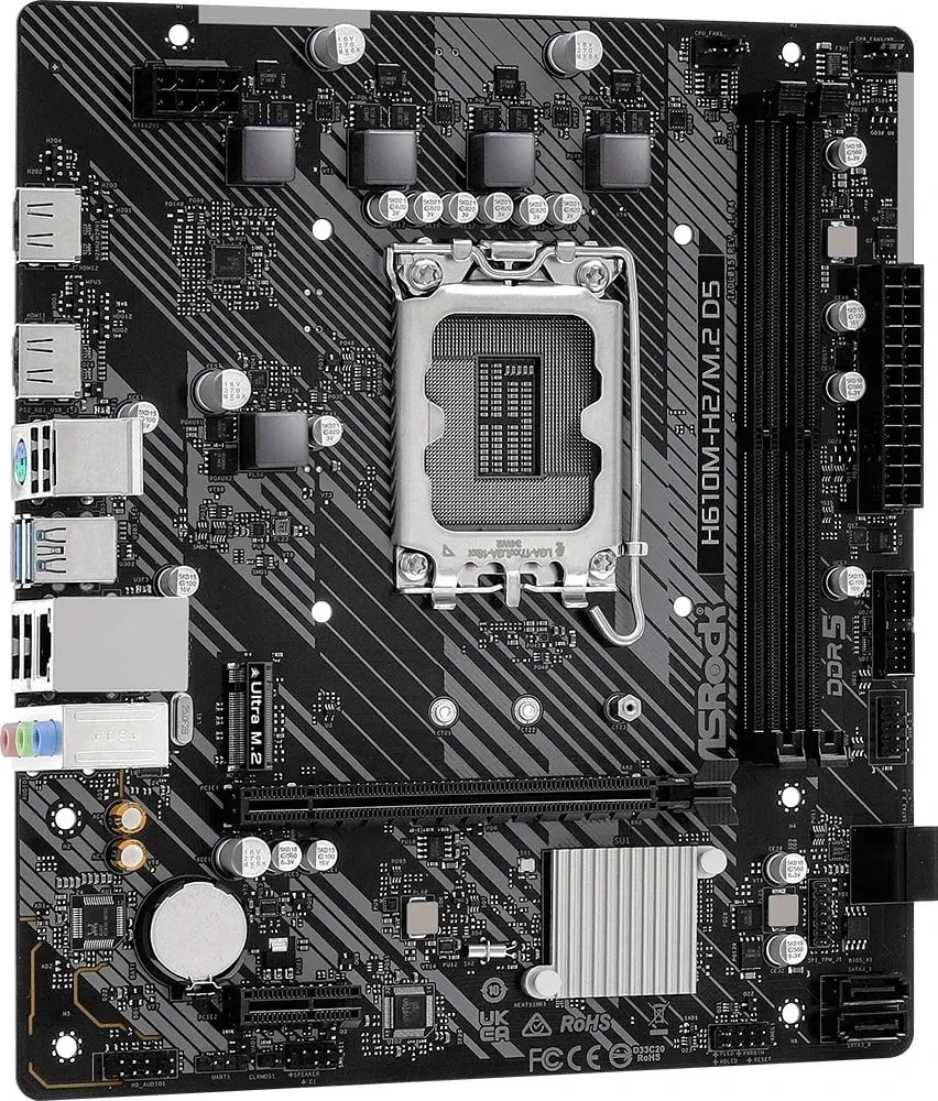 Pllakë amë ASRock H610M-H2/M.2 D5 - 4