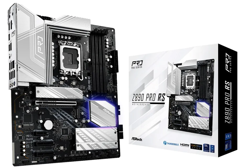Pllakë amë ASRock Z890 Pro RS - 1