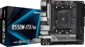 Pllakë amë Asrock B550M-ITX/ac Socket AM4 mini ITX AMDB550
