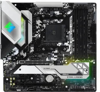 Pllakë amë Asrock B550M Steel Legend Socket AM4 micro ATX AMD B550