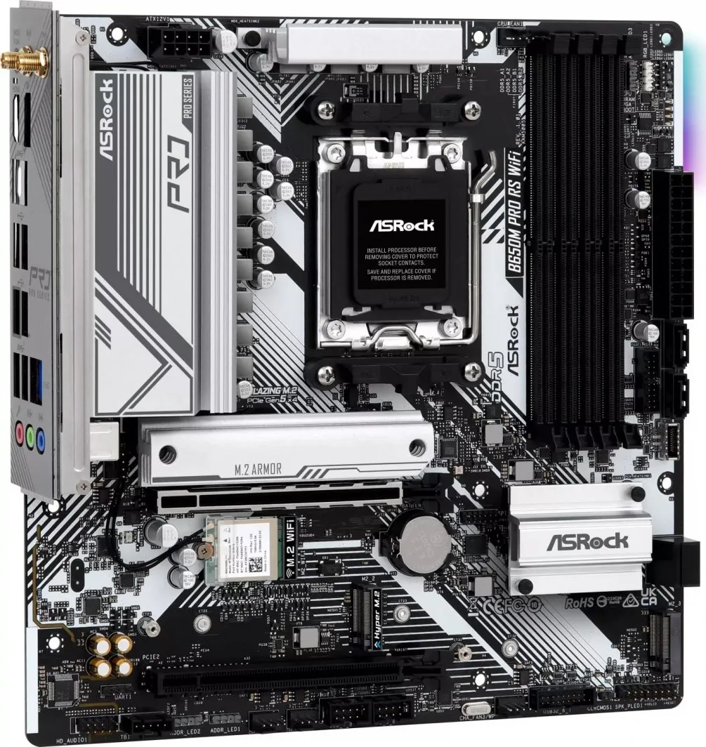 Pllakë amë ASRock B650M PRO RS WIFI - 5
