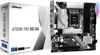 Pllakë amë Asrock B760M PRO RS/D4 Intel B760 LGA 1700 micro ATX