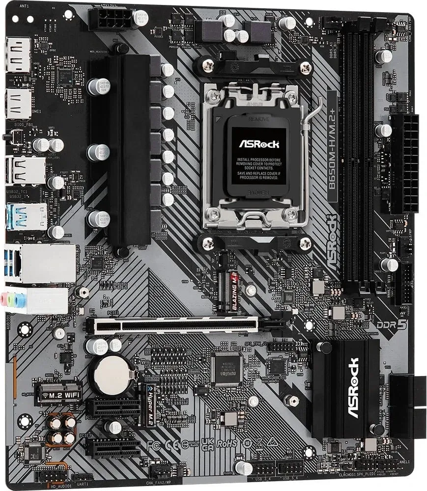 Pllakë amë ASRock B650M-H/M.2+ - 5