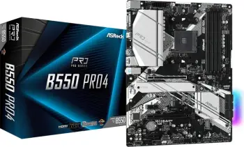 Pllakë amë Asrock B550 Pro4 Socket AM4 ATX AMDB550