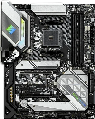 Pllakë amë Asrock B550 Steel Legend Socket AM4 ATX AMDB550 - 1