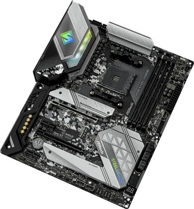 Pllakë amë Asrock B550 Steel Legend Socket AM4 ATX AMDB550 - 2