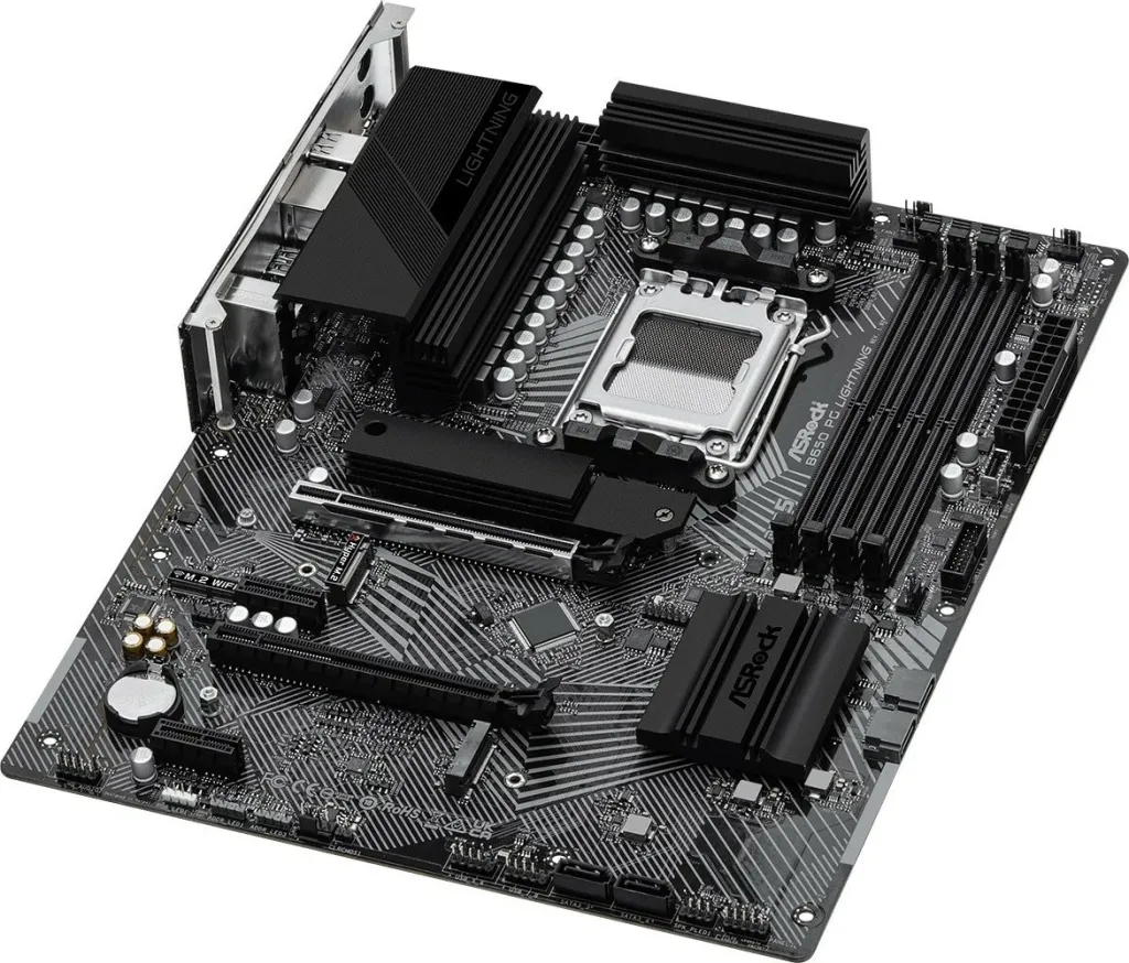 Pllakë amë ASRock B650 PG Lightning - AMD B650 - 5
