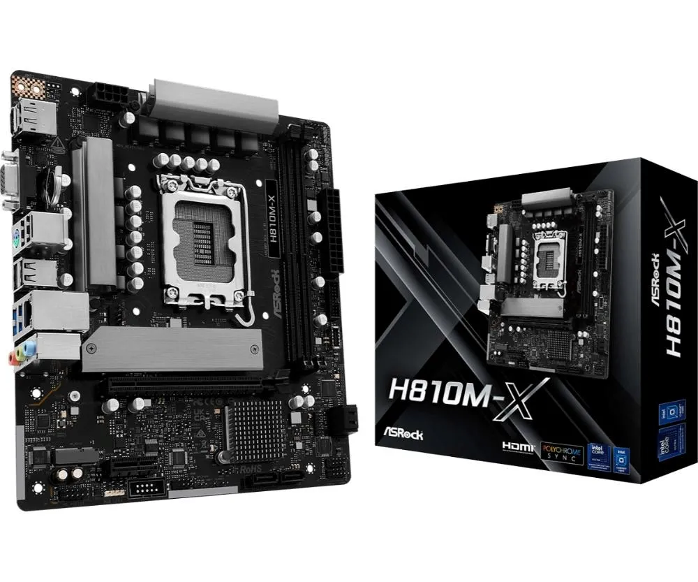 Pllakë Amë ASROCK H810M-X - 1