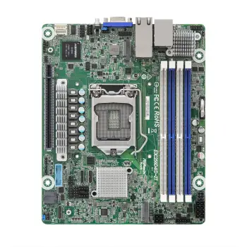 Pllakë amë ASRock E3C256D4ID-2T, mini ITX, Socket 1200, DDR4, Xeon, 4 slote RAM