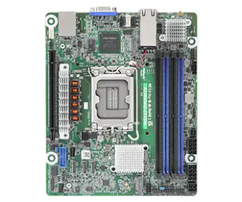 Pllakë amë ASRock Motherboard EC266D4ID-2T/X550 mini-ITX Socket 1700 DDR5-only Single