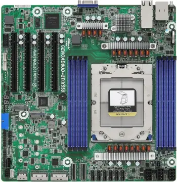 Pllakë amë Asrock GENOAD8UD-2T/X550, Socket SP5, micro ATX, për serverë