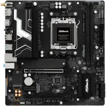 Pllakë amë ASRock B850M-X WiFi R2.0, Socket AM5, DDR5, e zezë