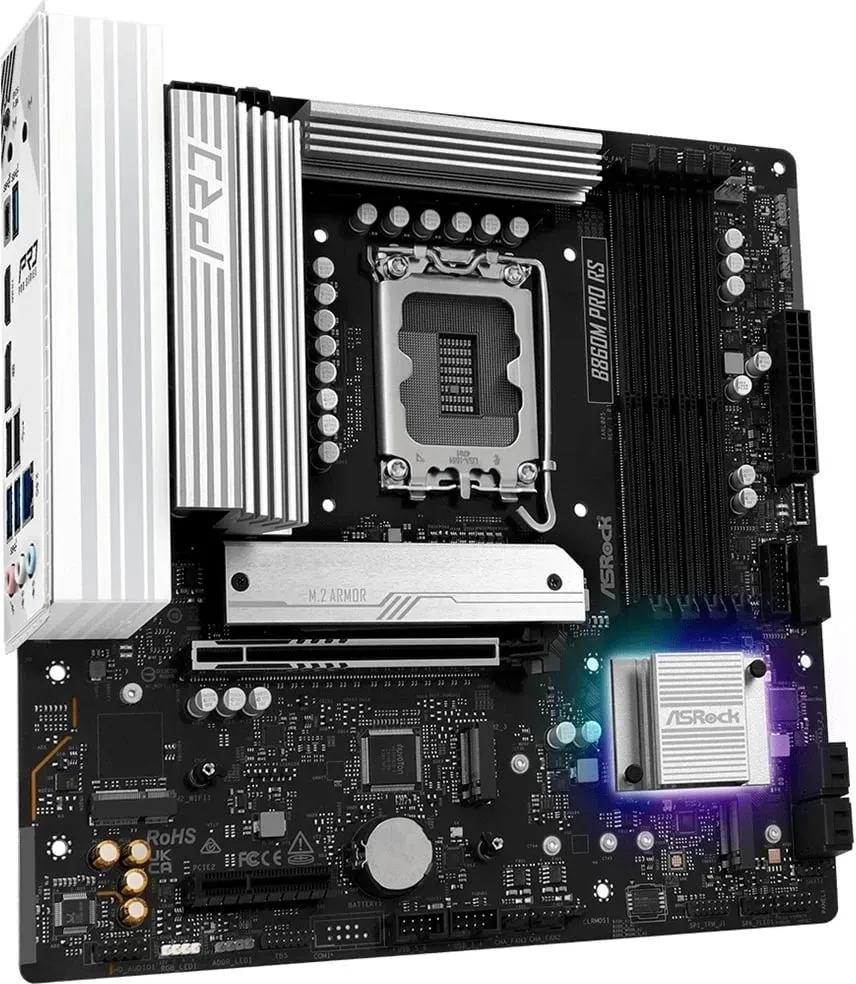 Pllakë amë Asrock B860M Pro RS, Socket 1851, micro ATX - 5
