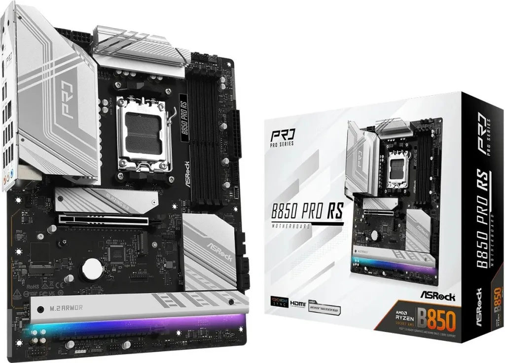 Pllakë amë Asrock B850 Pro RS, Socket AM5, ATX - 1