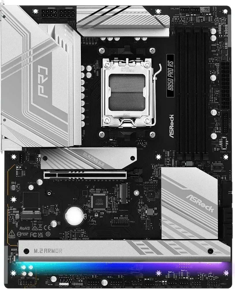 Pllakë amë Asrock B850 Pro RS, Socket AM5, ATX - 3