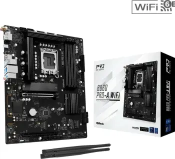 Pllakë Amë ASRock / B860 Pro-A WiFi / 1851 / ATX / HDMI-DP / DDR5