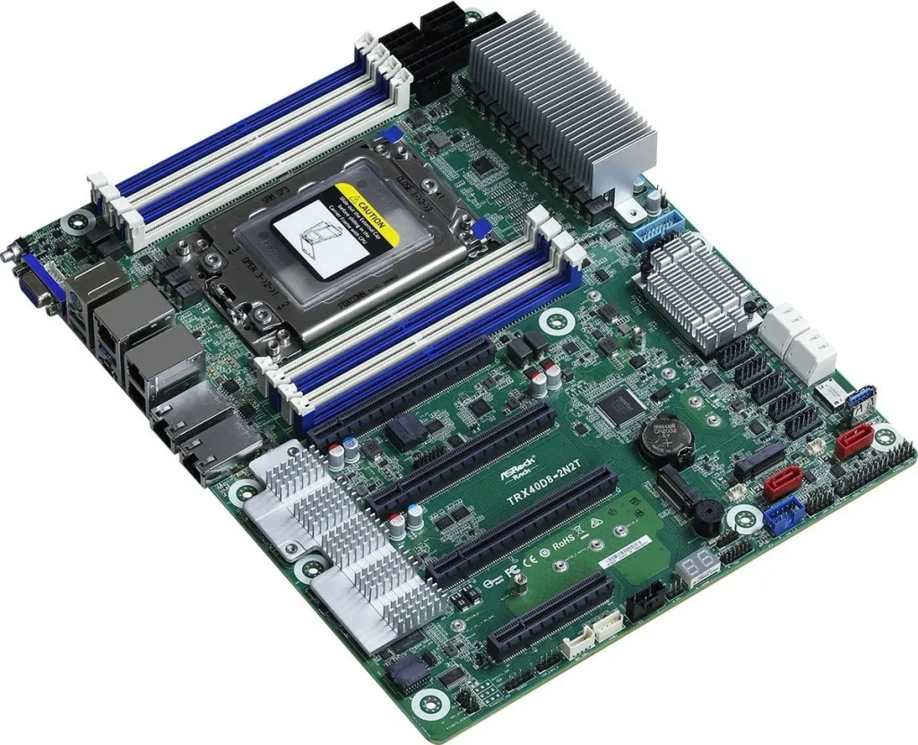 Pllakë amë ASRock TRX40D8-2N2T për server, TR4 - 2