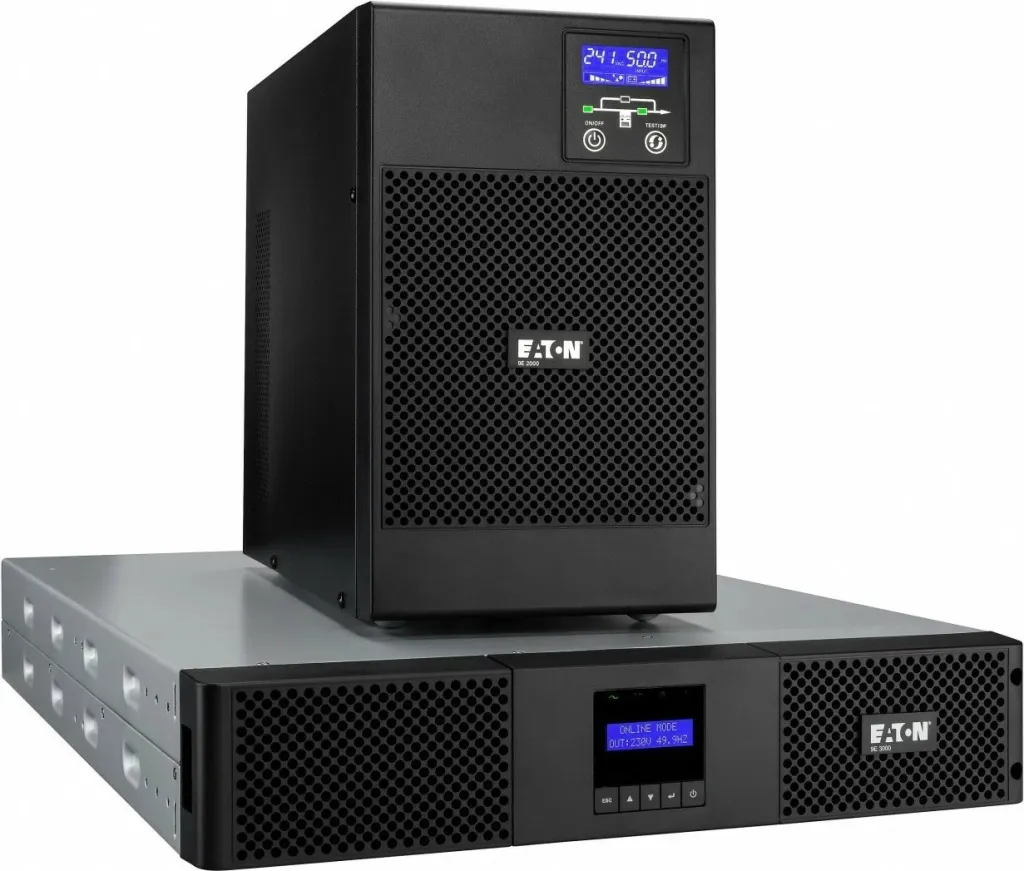 UPS Eaton 9E, 1000VA, 900W, 4x C13, Rack 2U - 1