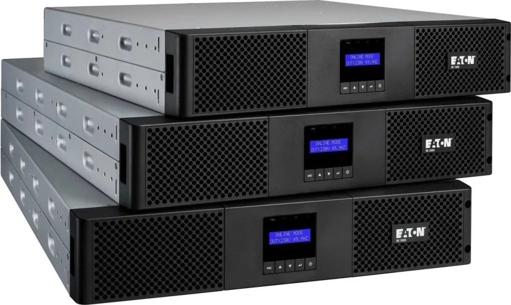 UPS Eaton 9E, 1000VA, 900W, 4x C13, Rack 2U - 3