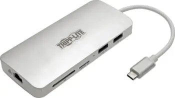 Stacion USB C Eaton Tripp Lite U442 DOCK11 S, HDMI 4K, PD 60W, argjend