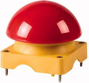 Buton shtytës Eaton Mushroom FAK-R/V/Y (229755), i verdhë / kuq