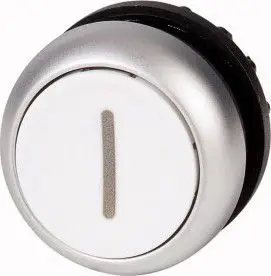 Aktivizues butoni Eaton M22-DW-X1 (216611), IP67, i bardhë
