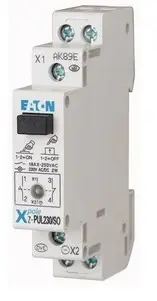 Buton modular me llambë sinjalizuese Eaton Z-PUL230/SO, 16A, 1NO, 1NC, i bardhë