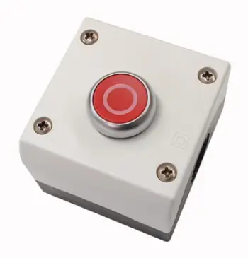 Buton Eaton, M22-DR-X0, i kuq