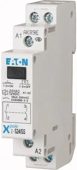 Rele Eaton Impulse, 16 A, 24 V AC, 2Z Z-S24/SS