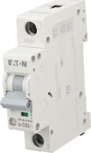 Ndërprerës Eaton Home HN-C63 / 1, 1P, C 63 A, 6 kA, AC