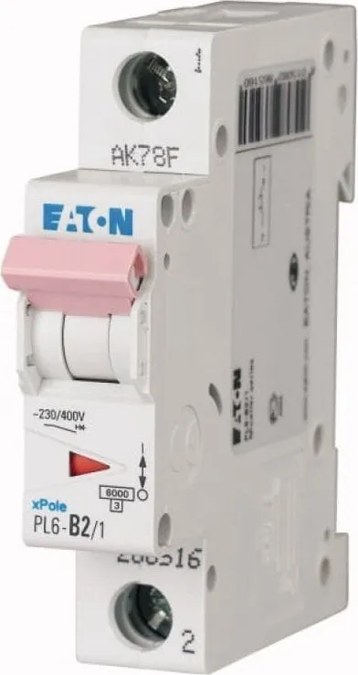 Siguresë automatike Eaton PL6 C16 1P, 16A, 6kA, AC - 1