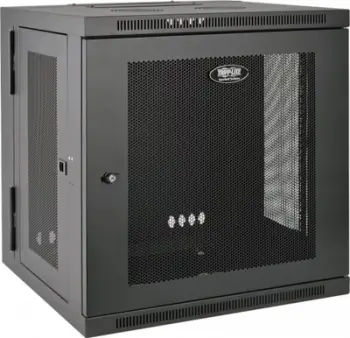 Kabinet muri Tripp Lite SmartRack SRW12USDP, 12U, për rack 19", i zi