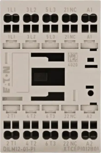 Kontaktor fuqie Eaton DILM 199248, 3 pole, 5.5 kW, spirale 24V DC