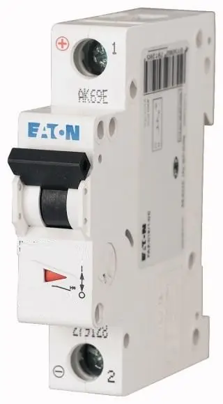Ndërprerës Eaton 278585 FAZ-D20/1, 1P, 20A, 15kA