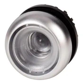 Buton kontrolli i sheshtë Eaton M22-DX, transparent