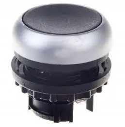 Buton i sheshtë Eaton M22-DR-S, i zi
