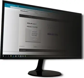 Filtër privatësie Qoltec për monitor 19", 5:4, i zi